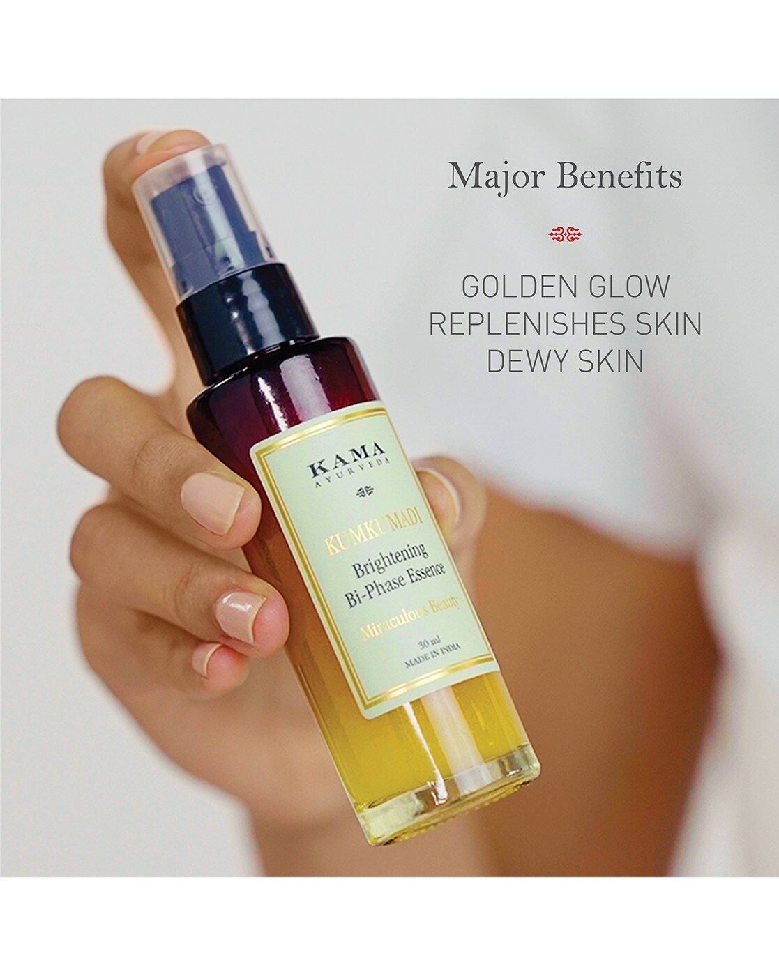 Kama Ayurveda - Kumkumadi Brightening Bi-Phase Essence 30ml