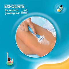 Gillette - Venus Smooth Escape Combo Pack of 1 Handle and 3 Carts