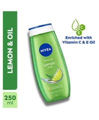 Nivea - Lemon & Oil Care Shower Gel with Refreshing Scent of Lemon 250 ml