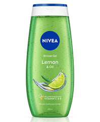 Nivea - Lemon & Oil Care Shower Gel with Refreshing Scent of Lemon 250 ml