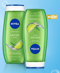 Nivea - Lemon & Oil Care Shower Gel with Refreshing Scent of Lemon 250 ml