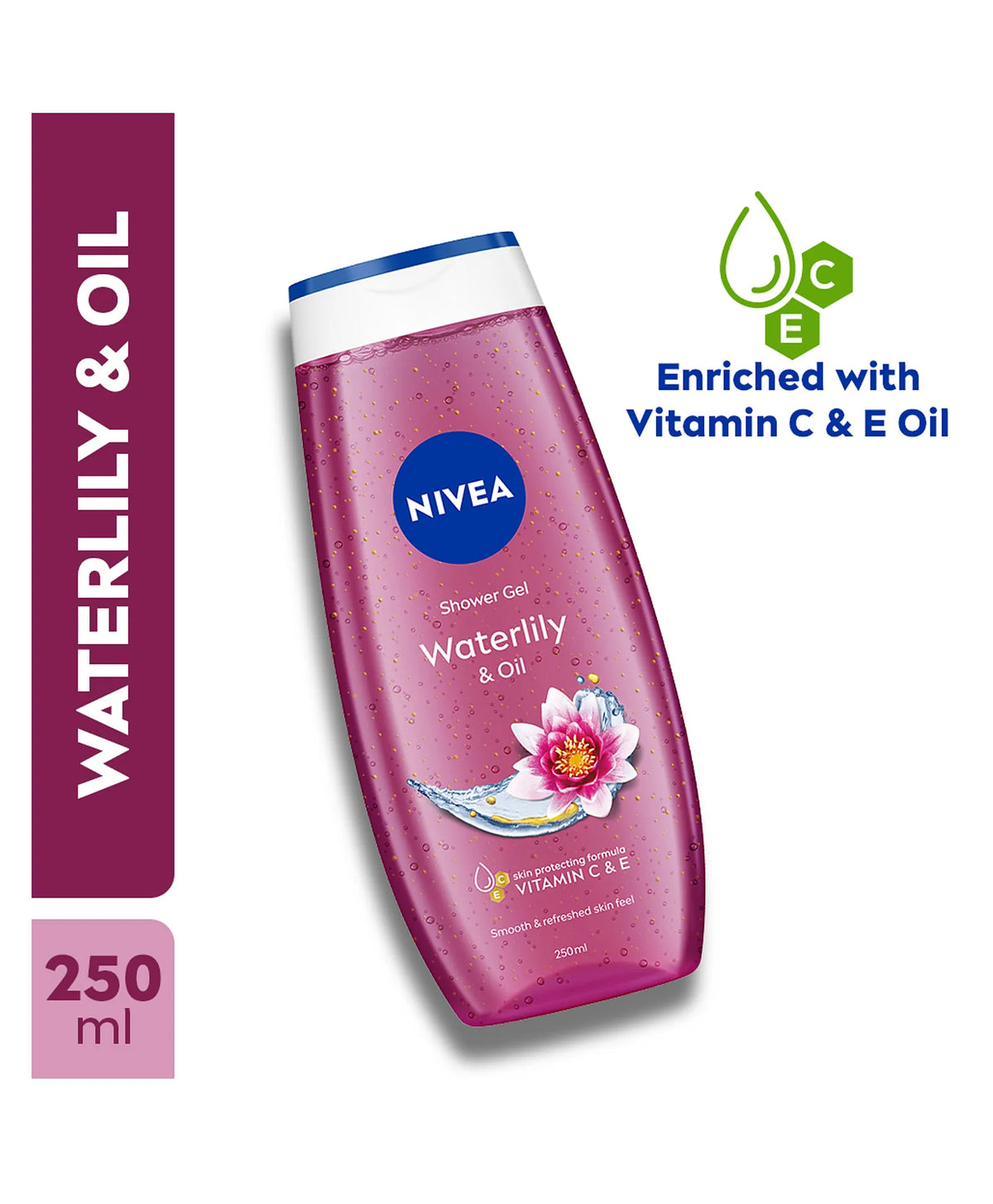 Nivea - Water Lily & Oil Shower Gel 250 ml