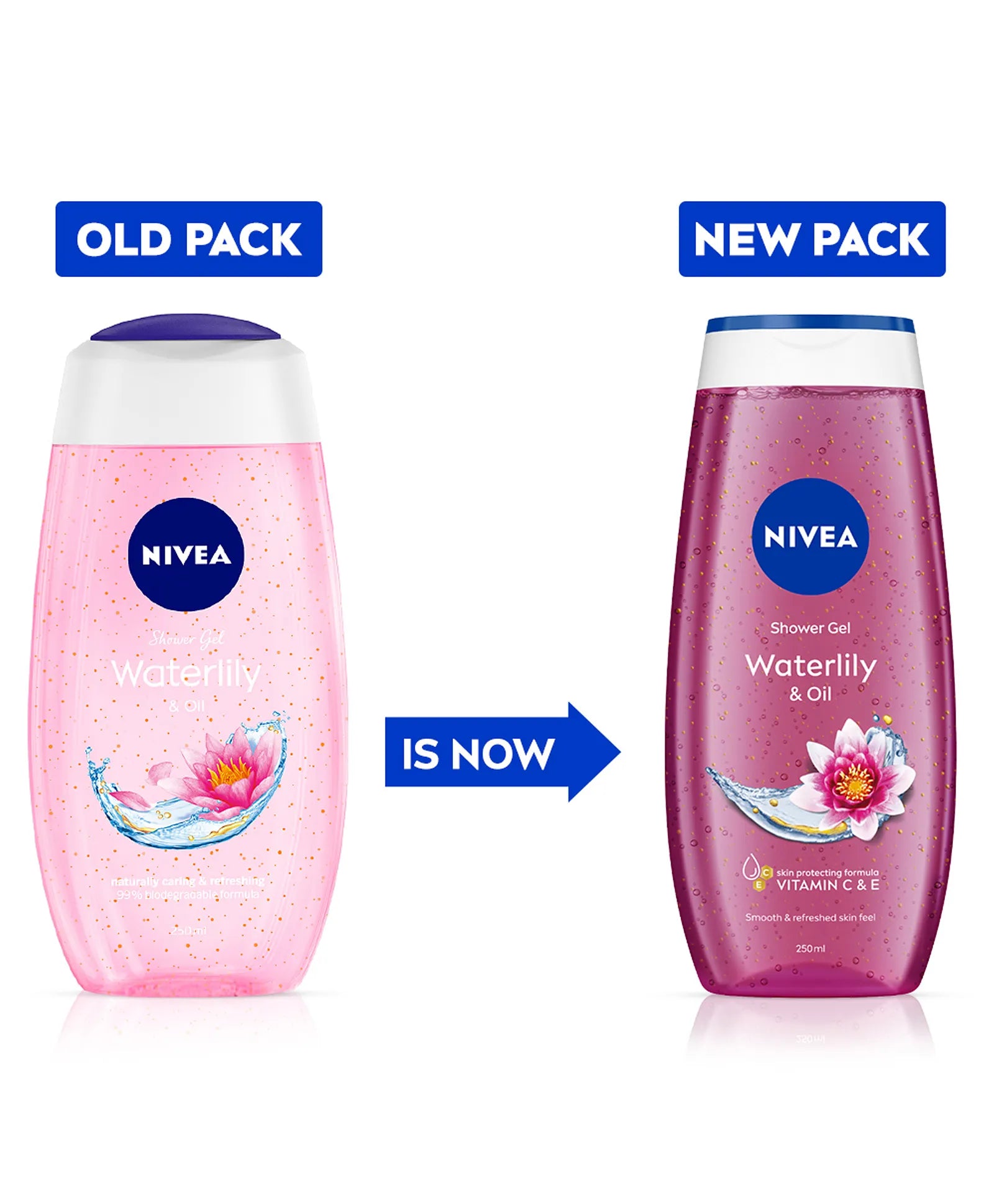 Nivea - Water Lily & Oil Shower Gel 250 ml
