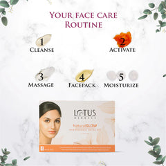 Lotus Herbals Natural Glow Skin Radiance Facial Kit 50g