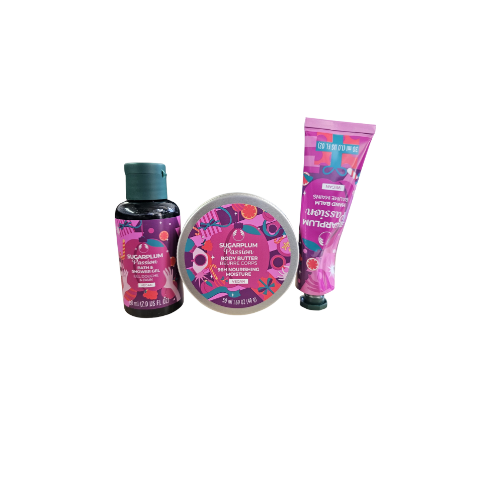 The Body Shop - Sugarplum Passion Mini Trio Gift Set