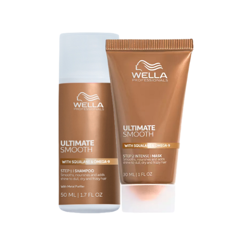 Wella Professionals Ultimate Smooth Shampoo 50ml & Mask 30ml Travel Size Duo