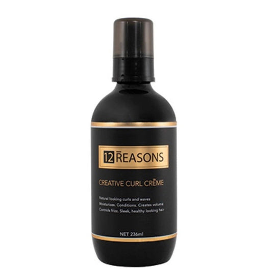 Creative Curl Creme styling creme in black bottle, 236 ml, gold label