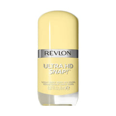 Yellow nail polish bottle with snap cap, shade 002 Makin' The Most, 8 ml