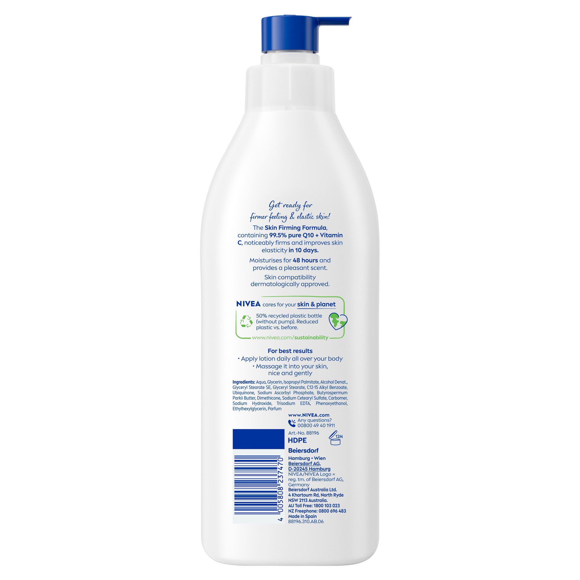 Nivea Q10 Firming Body Lotion 400ml