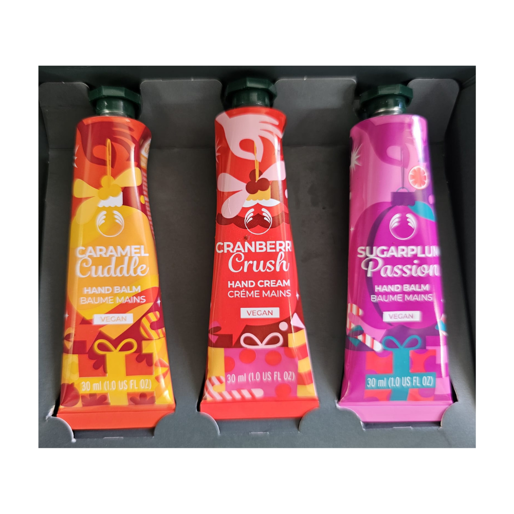 The Body Shop - Cuddle Crush Handbalm & Treatment Trio Set