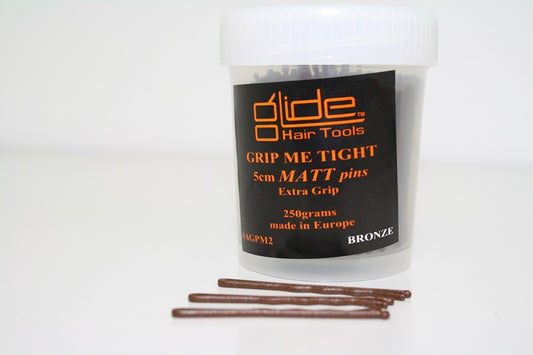 GLIDE Grip Me Tight Bobby Pins Bronze 2