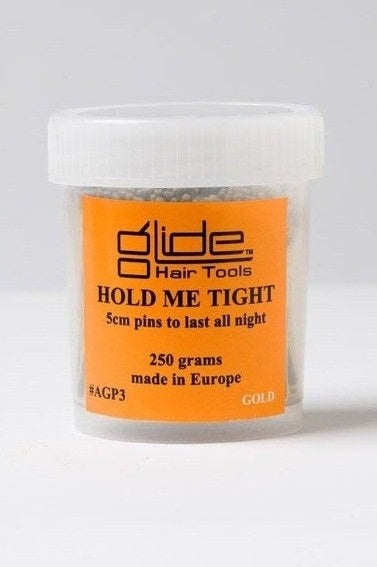 GLIDE Hold Me Tight Bobby Pins Gold 2