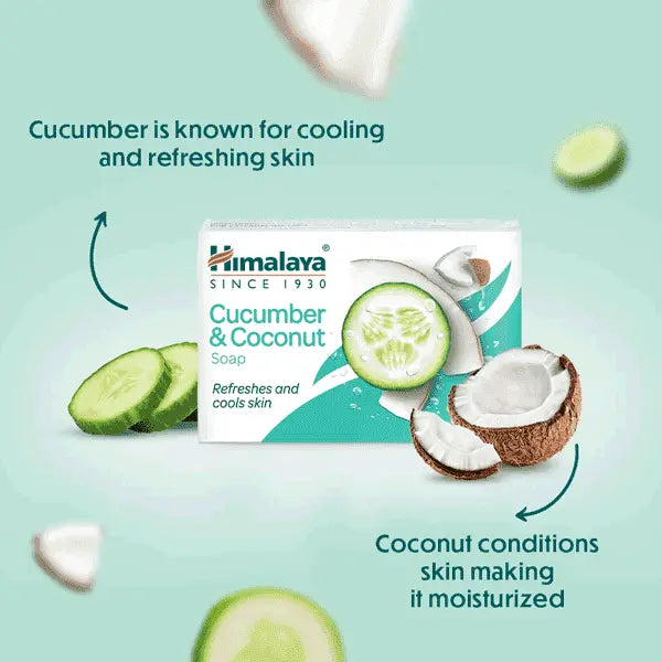 Himalaya - Cucumber & Coconut Soap 75g