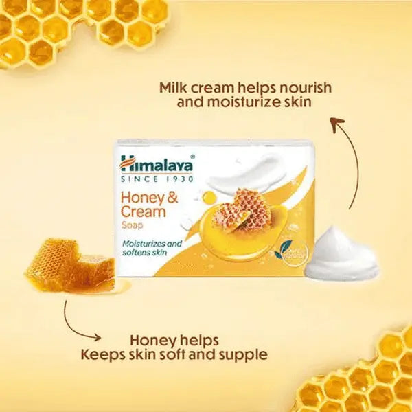 Himalaya - Honey & Cream Soap 75g
