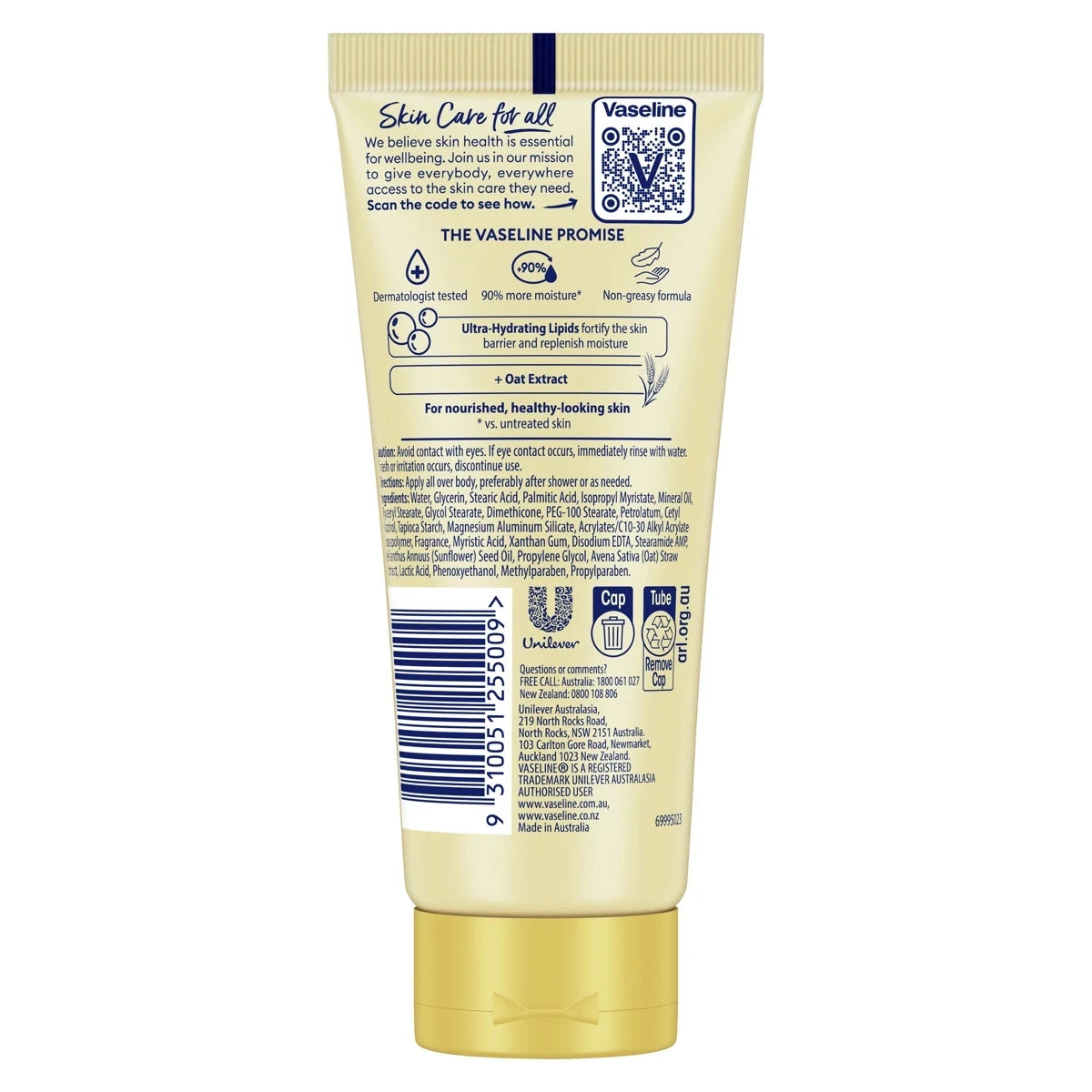 Vaseline Intensive Care Body & Hand Lotion Deep Restore 75ml