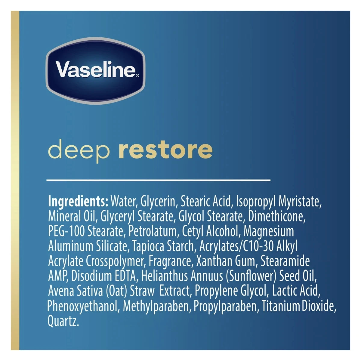 Vaseline Intensive Care Deep Restore 750ml