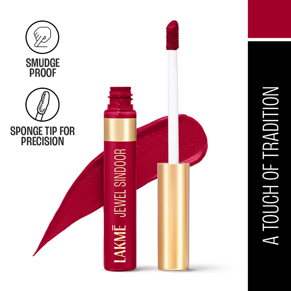 Lakme - Forever Matte Sindoor, Long Lasting, Smudgeproof Maroon 5ml