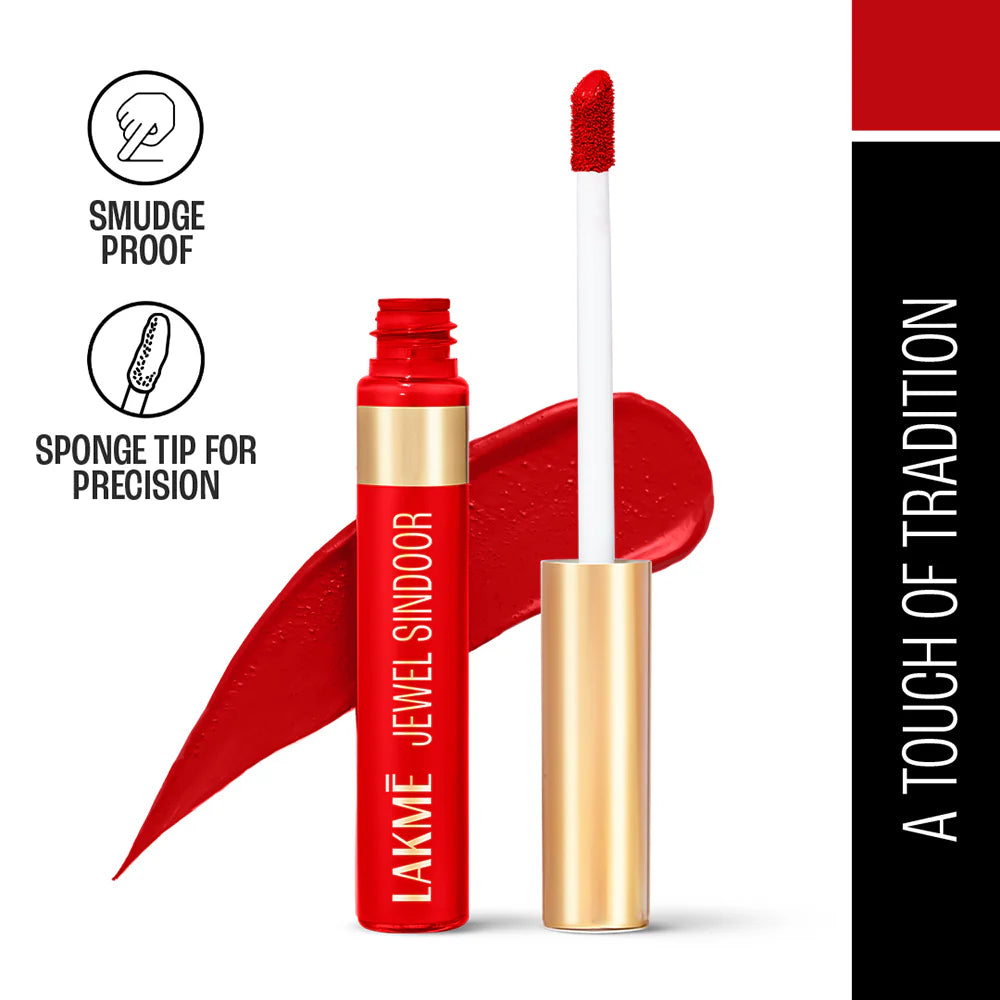 Lakme - Forever Matte Sindoor, Long Lasting, Smudgeproof Red 5ml