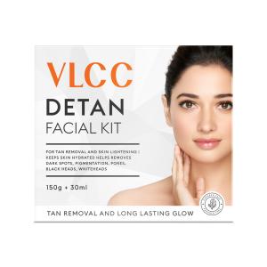 VLCC De-Tan Facial Kit face care set box, 150 g and 30 ml