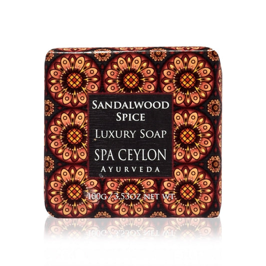 SANDALWOOD SPICE Luxury Soap 100g - Kess Hair and Beauty