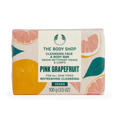 The Body Shop - Pink Grapefruit Cleansing Face & Body Bar 100G