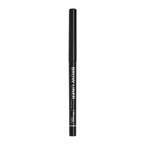 Brow liner pen with tattoo effect, brown twist-up applicator