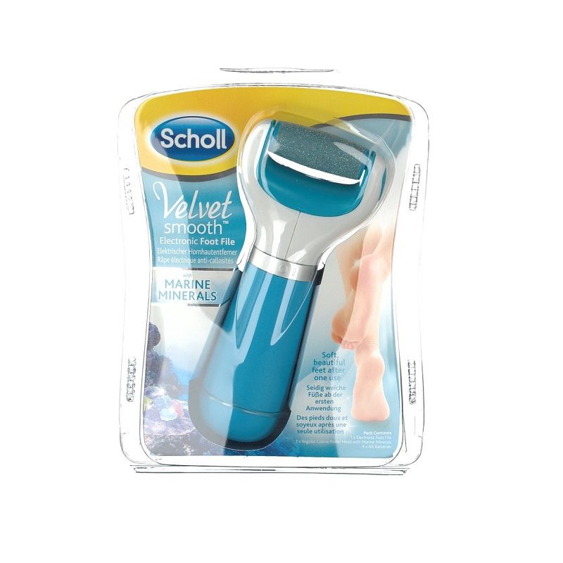 Scholl Velvet FOOT FILER FOR REMOVING Hard Skin & callus Removers Pedi Roller