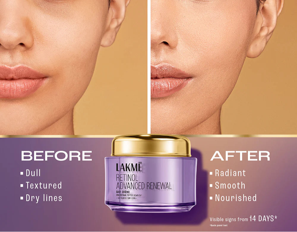 Lakme Retinol Day Cream With Pro-Retinol C Complex 50g