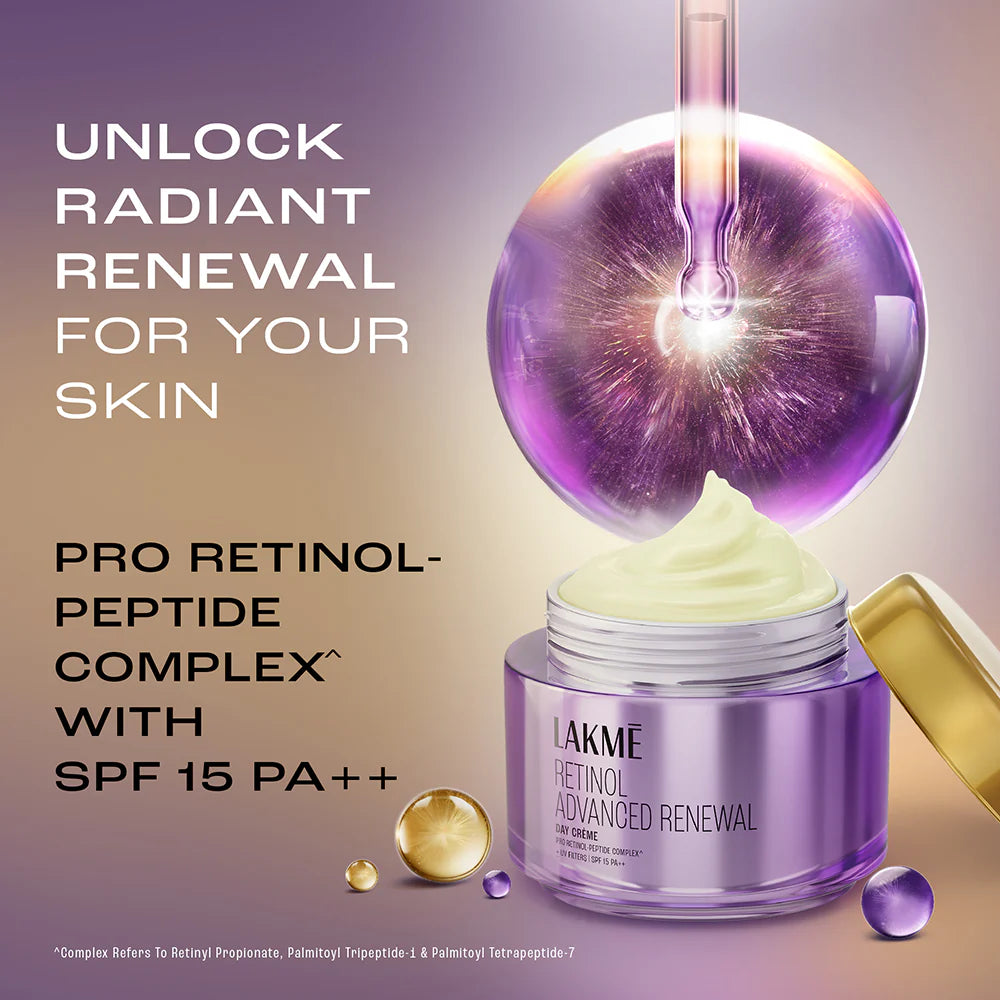 Lakme Retinol Day Cream With Pro-Retinol C Complex 50g