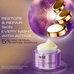 Lakme Retinol Night Cream With Pro-Retinol C Complex 50g