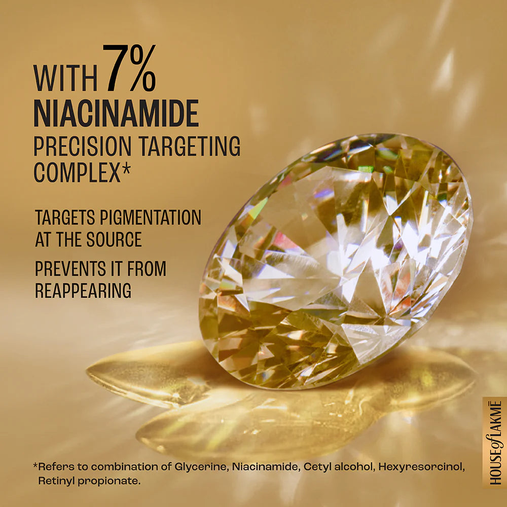 Lakme Absolute Perfect Radiance Brightening Face Serum with 7% Niacinamide Complex 30ml