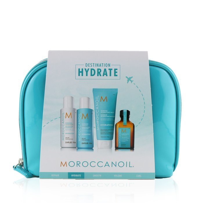 Moroccanoil Destination Hydrate Travel Set 4pcs gift set - Kess Hair and Beauty