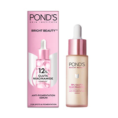 Pond's Bright Beauty Spot-Less Glow Serum Infused With Hyaluronic Acid Vitamin B3, Gluta-Boost-C 28ml