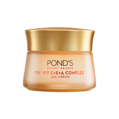 Pond's  Bright Beauty 1% Vitamin C+E+A Complex Gel Creme For Brighter & Clearer Skin 50g