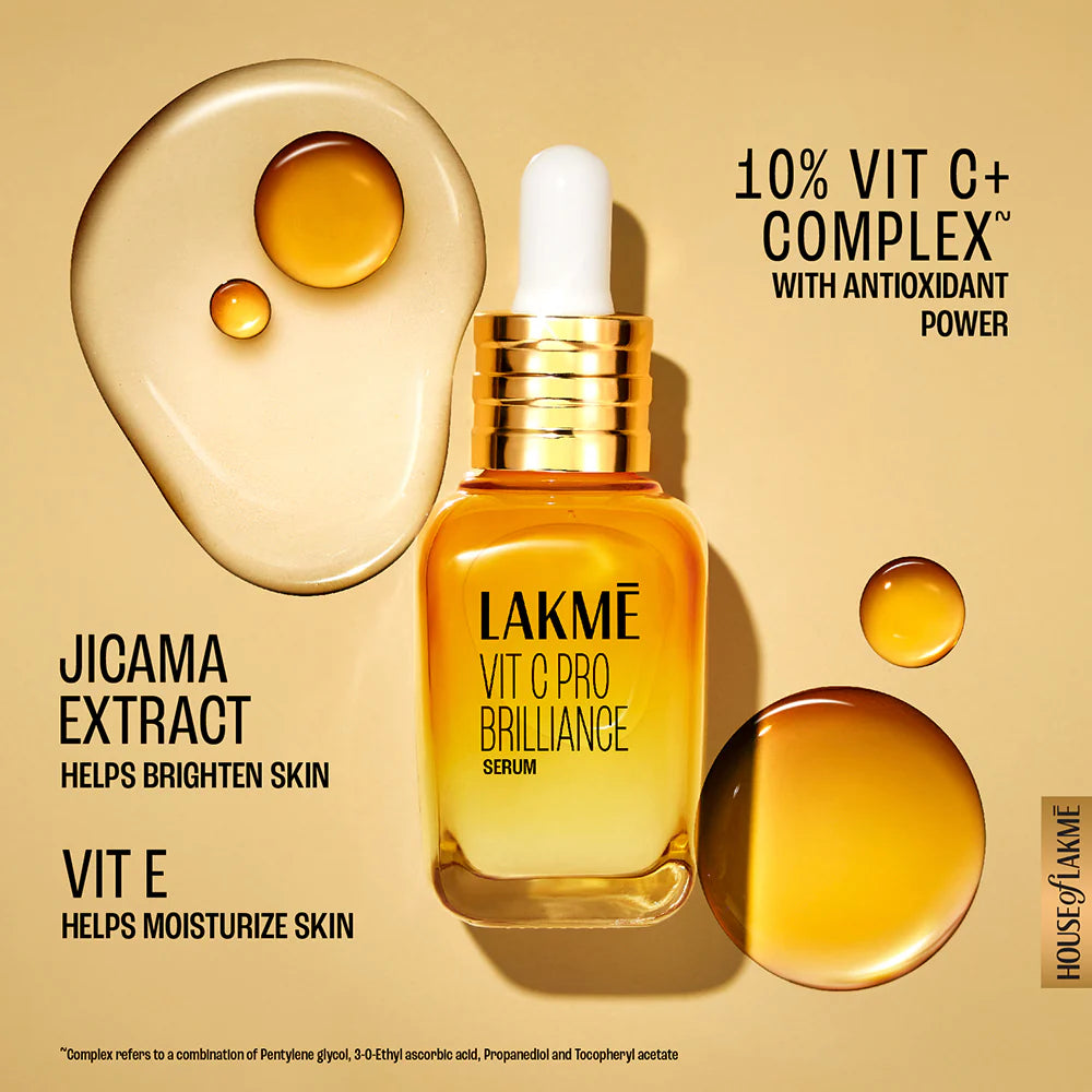 Lakme Vitamin C Brillance Serum with 10% Vit C Complex 30ml