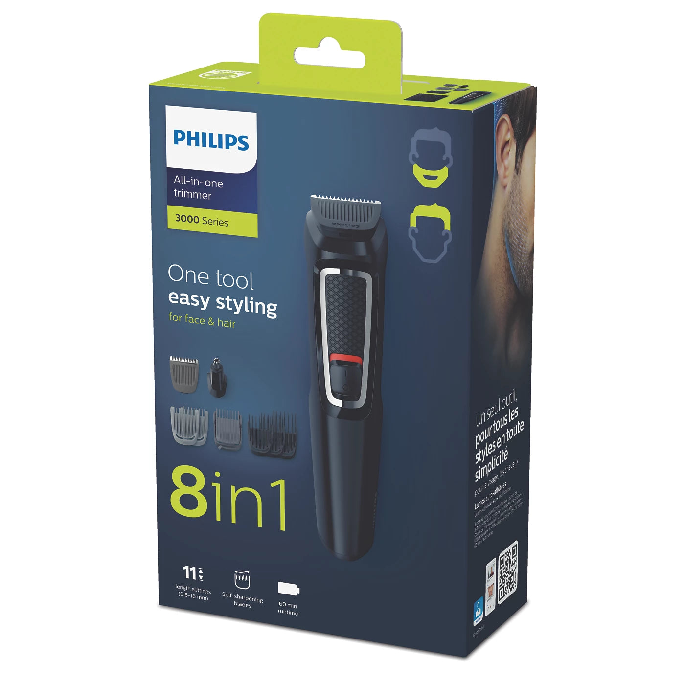 Philips Multigroom series 3000 8 in 1 - Kess Hair and Beauty