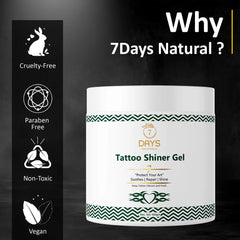 7 Days - Premium Tattoo Shiner Gel 100g
