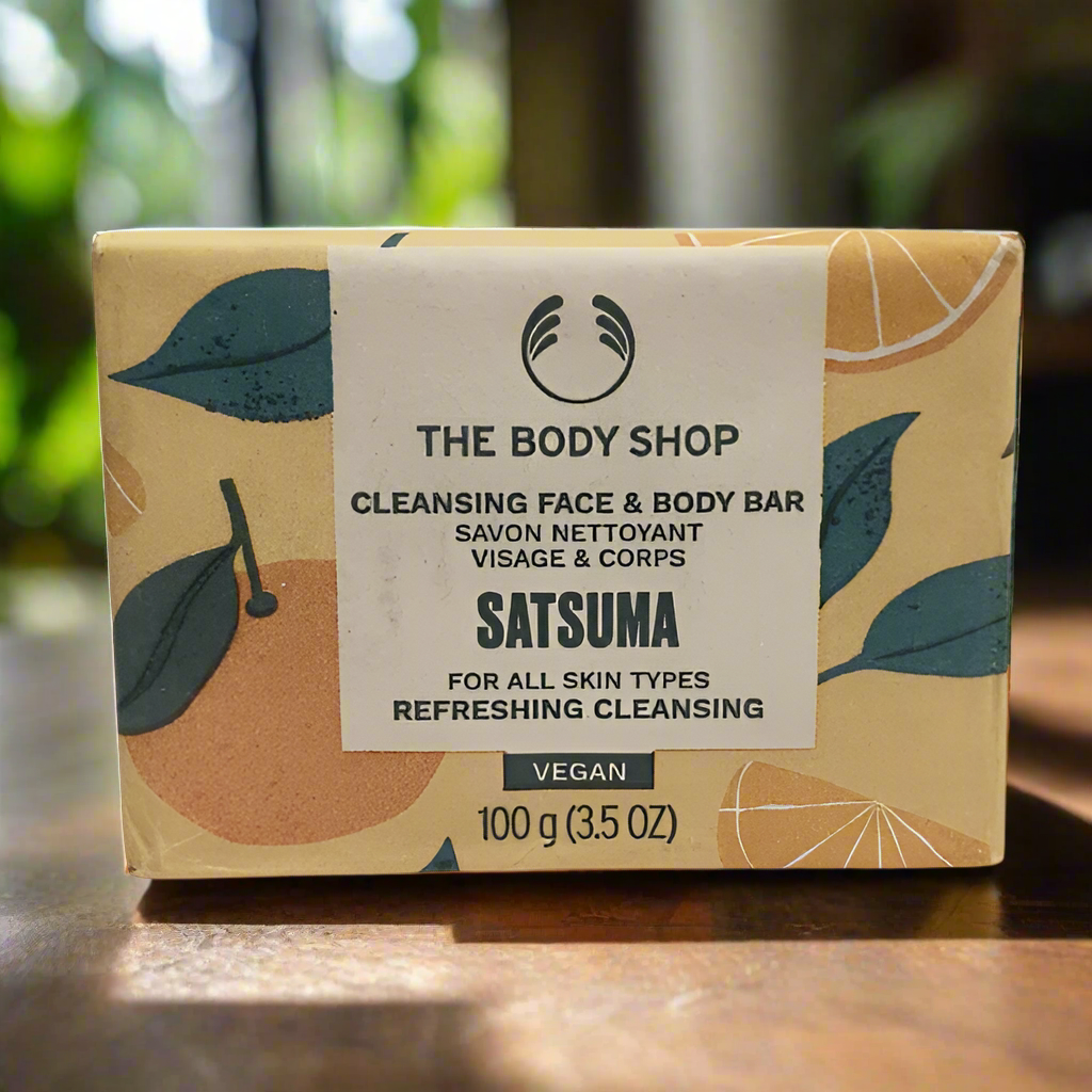 The Body Shop - Satsuma Cleansing Face & Body Bar 100G