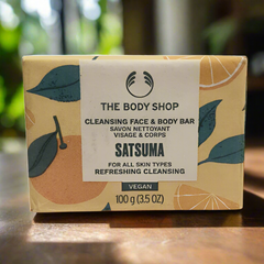 The Body Shop - Satsuma Cleansing Face & Body Bar 100G
