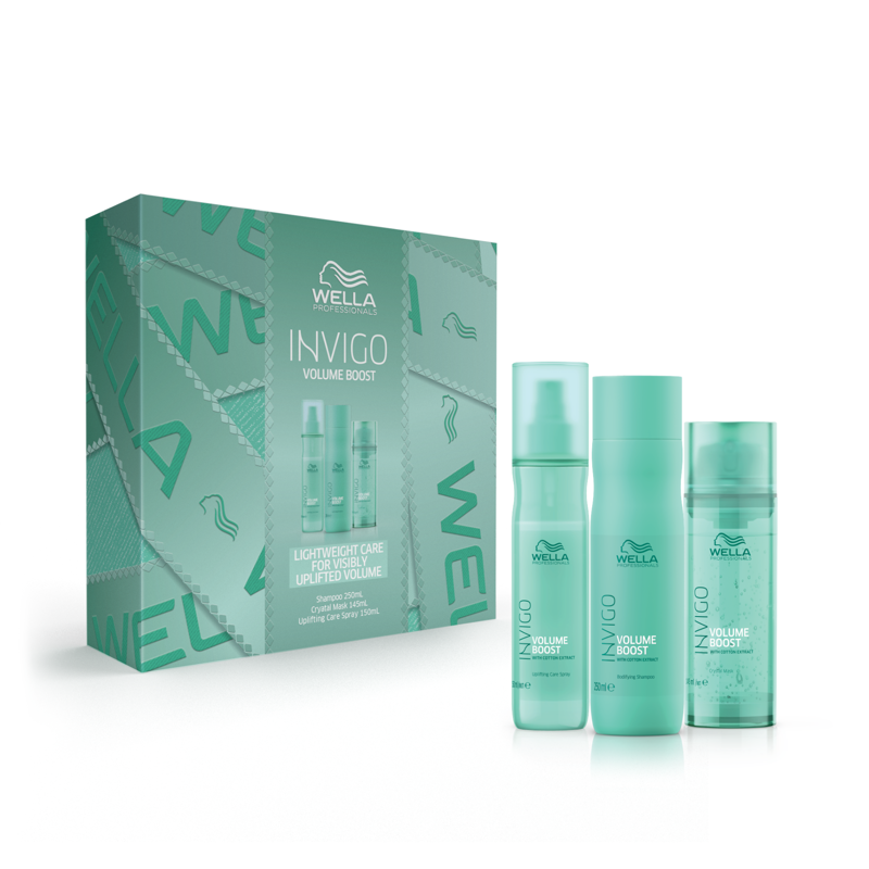 WELLA INVIGO VOLUME BOOST TRIO - Kess Hair and Beauty