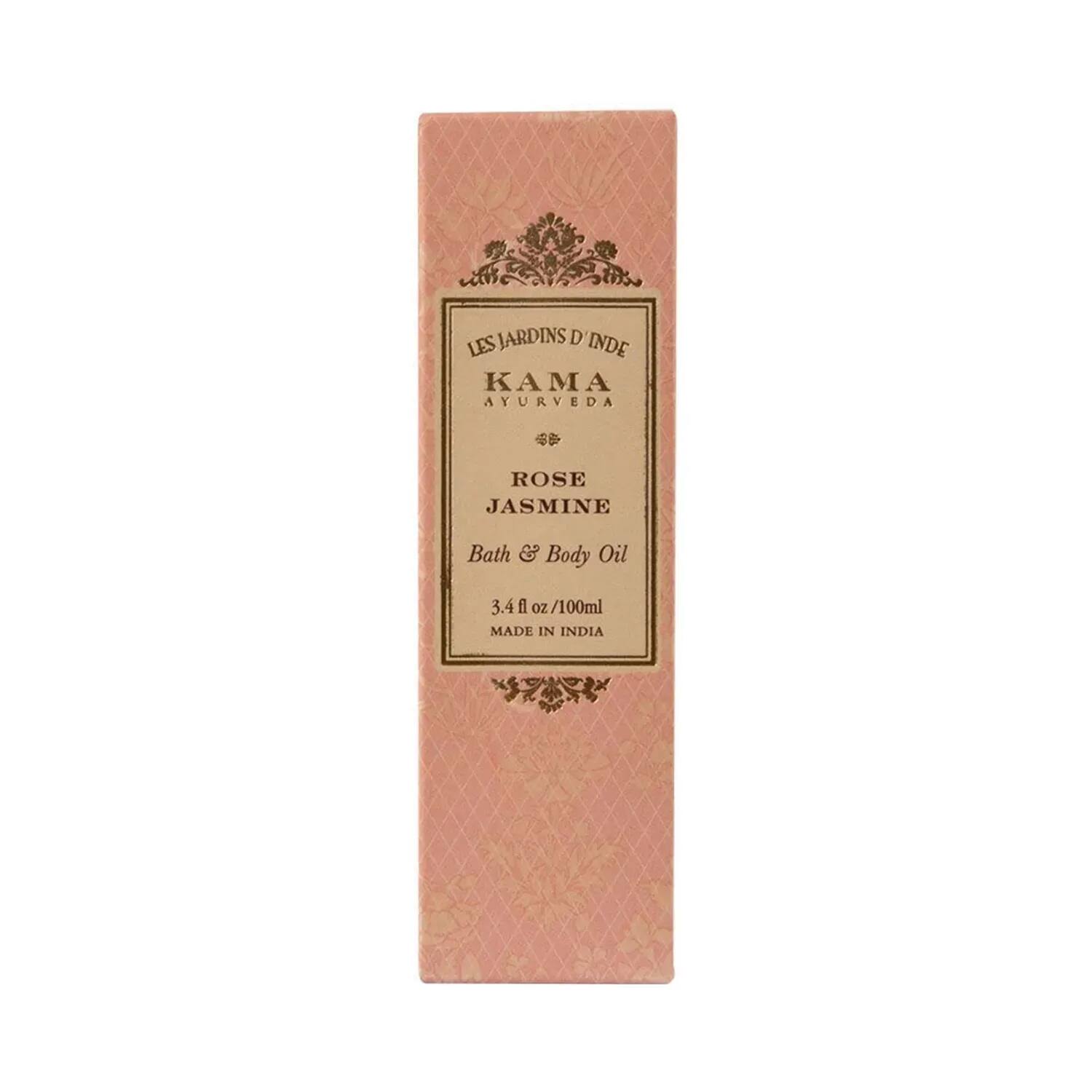 Kama Ayurveda - Unisex Rose Jasmine Bath and Body Oil 100ml