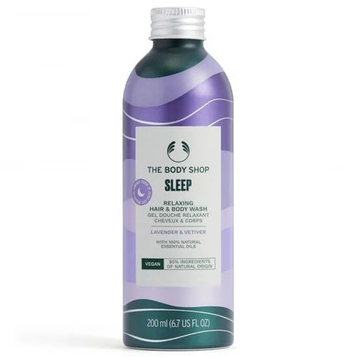 The Body Shop - Sleep Relaxing Hair & Body Wash Lavender & Vetiver 200ml