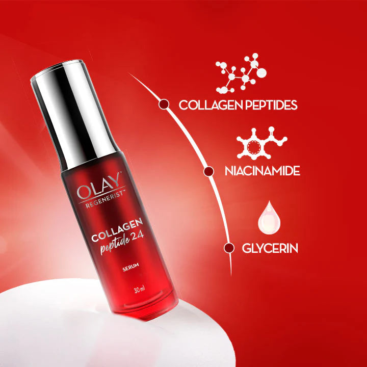 Olay Face Serum: Regenerist Collagen Peptide 24 Serum 30ml