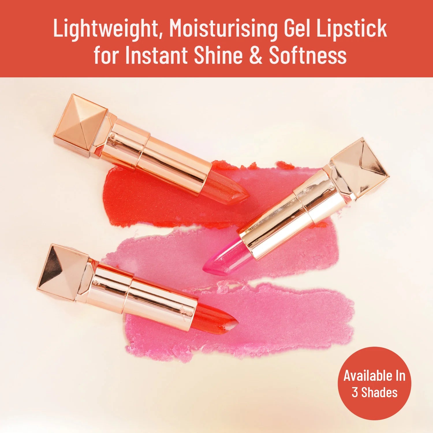 Swiss Beauty Glitter Gel Lipstick Shade No.  01