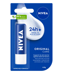 Nivea 24 Hr Melt-In Moisture Original Care Lip Balm