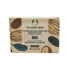 The Body Shop - Shea Cleansing Face & Body Bar 100G