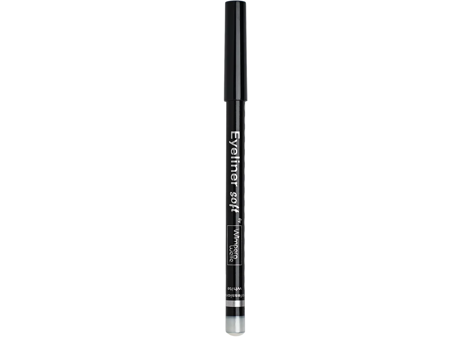 White soft inner highlighter eyeliner in slim tube with applicator tip