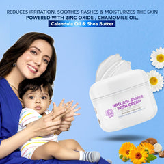 The Moms Co. Natural Diaper Rash Baby Care Cream 25gm