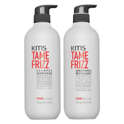 KMS 750ml Tame Frizz Duo - Kess Hair and Beauty
