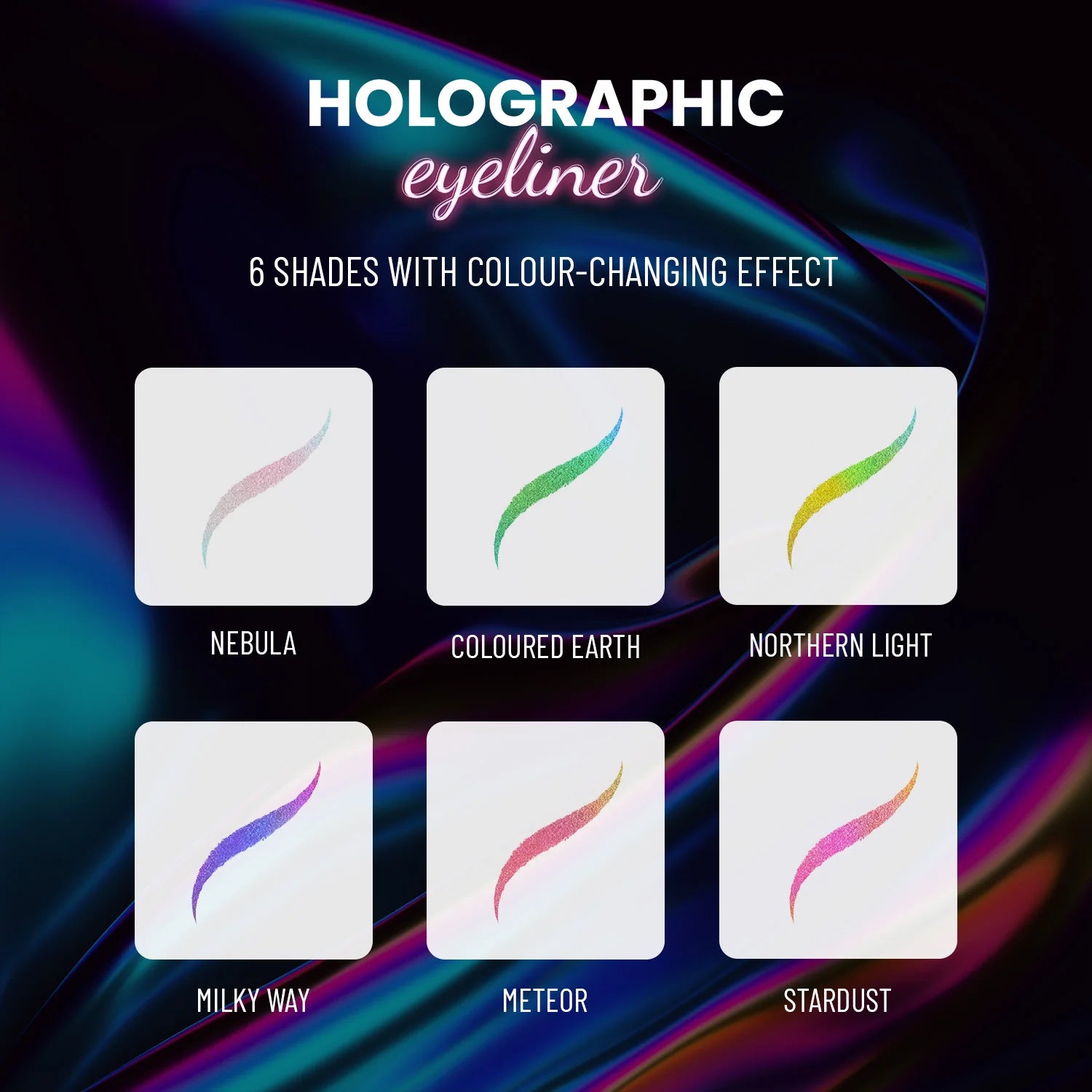 Swiss Beauty Holographic Eyeliner Stardust